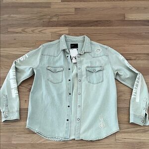 NEW Men’s Zara Jean jacket